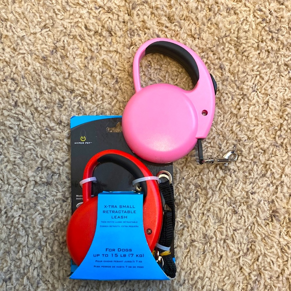 Set of 2 dog leash